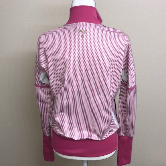 Puma Tennis or Golf Sports Track Jacket - Zipper Up MED EUC SOFT - Picture 5 of 7